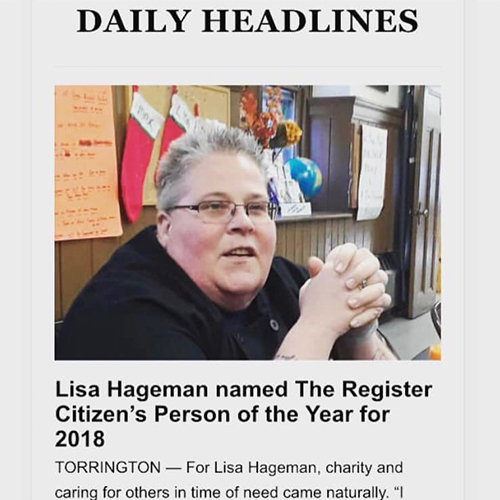 Lisa Hageman Person of the Year